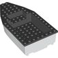 Boat 8 x 16 x 3 with Black Deck [Complete Assembly]