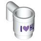 Equipment Cup / Mug with Black 'I Heart HLC' Print