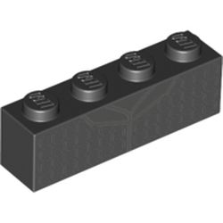 Brick 1 x 4 with Dashed Line Texture Print (Kylo Ren)