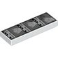Tile 1 x 3 with Photo Booth Photos print