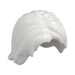 LEGO part 8281 MINI WIG NO. 8 in White