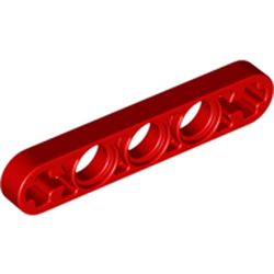 Technic Beam 1 x 5 Thin with Axle Holes on Ends