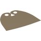 Neckwear Cape, Straight, Wide, Triangle Neck Cut [Spongy Stretchable Fabric]