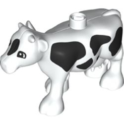 LEGO part  PROTECTIVE BAG, COW, NO. 3, in White