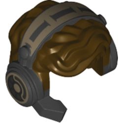 Hair with Headset and Ski Speeder Pilot Print