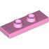 34103 PLATE 1X3 W/ 2 KNOBS in Light Purple/ Bright Pink