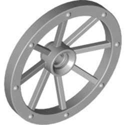 Wheel Wagon Large (33mm D.), hole notched for wheels holder pin