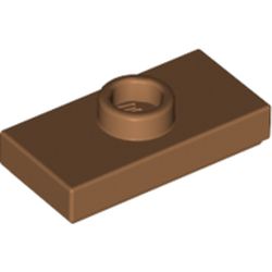 Plate Special 1 x 2 with 1 Stud with Groove and Inside Stud Holder (Jumper)