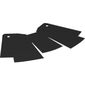 Large Figure Cape, Slits, 2 Holes, Stepped