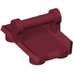 Minifig Shield Rectangular with 4 Studs, Handle