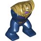 Body Giant, Thanos, Gold Bodysuit and Medium Lavender Face with Bare Teeth print