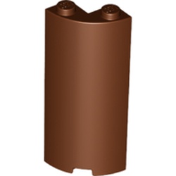 Cylinder Quarter 2 x 2 x 5 (Wall)
