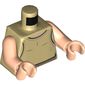 Torso Tank Top Print (Luke Skywalker), Light Nougat Arms and Hands