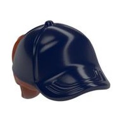 LEGO part  MINI HAT, NO. 56 in Earth Blue/ Dark Blue