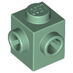 Brick Special 1 x 1 with Studs on 2 Adjacent Sides