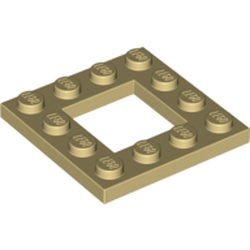 Plate Special 4 x 4 with 2 x 2 Opening