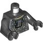 Torso Armor, Dirt Stains (Camouflage) Rebolt Print, Pearl Titanium Arms, Black Hands