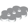 White Plate Special 3 x 5 Cloud with 3 Center Studs