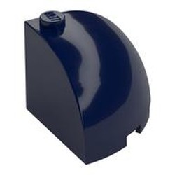 LEGO part  ARCH BRICK 3X3X2 in Earth Blue/ Dark Blue