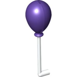 Balloon with White String [Plastic]