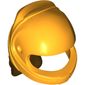 Hair and Helmet, Curly, Dark Brown pattern