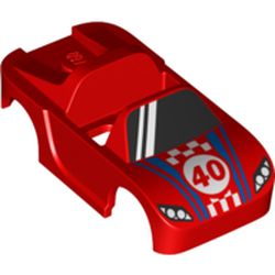 Minifig Hipwear Racing Car Suit / Costume