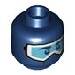 Minifig Head, Snow Goggles Print