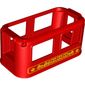 Duplo Train Passenger Cabin 4 x 8 x 3 1/2 with Yellow Steam Train Print