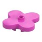 Flower 4 x 4 Rounded Petals with Center Stud