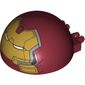 Windscreen 6 x 6 x 3 Canopy Half Sphere with Dual 2 Fingers with Hulk Buster Face / Mask print