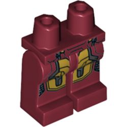Hips and Dark Red Legs with Iron Man 76105-1