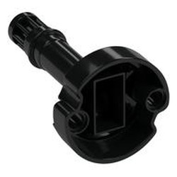 Gearwheel 8 Tooth with Pin Holes and Flywheel Recess (Ninjago) [Long Shaft]