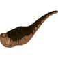 Animal Body Part, Dinosaur, Raptor Body with Dark Brown Markings Print