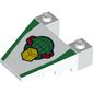 Wedge Sloped 4 x 4 Taper, with Stud Notches with Parcel Box Globe Round Arrow print