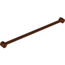 LEGO part 2637 CROSS AXLE W. EYES 16M in Reddish Brown
