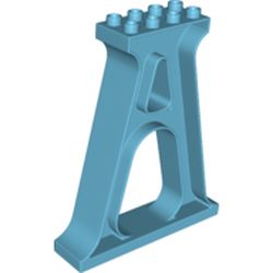 LEGO part 10035964 CRANE BASE, NO. 1 in Medium Azure