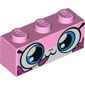 Brick 1 x 3 with Unikitty, Long Tongue print