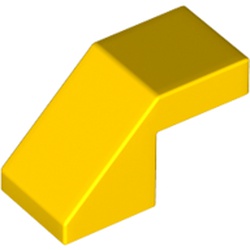 Slope 45° 2 x 1 with 2/3 Inverted Cutout and no stud