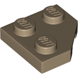 Wedge Plate 2 x 2 Cut Corner