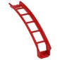 Vehicle Track, Roller Coaster Ramp Large Upper Part, 6 Bricks Elevation
