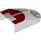 Windscreen 6 x 4 x 1 Curved with Ford GT Roof Print