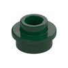 Dark Green Plate Round 1 x 1 with Open Stud