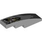 Slope Curved 4 x 1 No Studs with Dragon Eye print [Stud Holder with Symmetric Ridges]