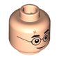 Minifig Head Harry Potter, Glasses, Lightning Scar, Eyebrows Print