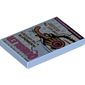Tile 2 x 3 with 'QUIBBLER' Newspaper Print