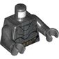 Torso Droid Panels and Circuitry with Peeling Paint Print (RA-7), Pearl Titanium Arms, Dark Bluish Gray Hands