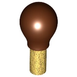 Musical Instrument Maracas with Reddish Brown Bulb (Potion Flask) Print