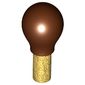 Musical Instrument Maracas with Reddish Brown Bulb (Potion Flask) Print