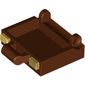 Bag / Suitcase / Briefcase Base with Gold Clasps Print
