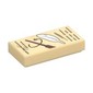 Tile 1 x 2 with Scroll, Feather, Wand print